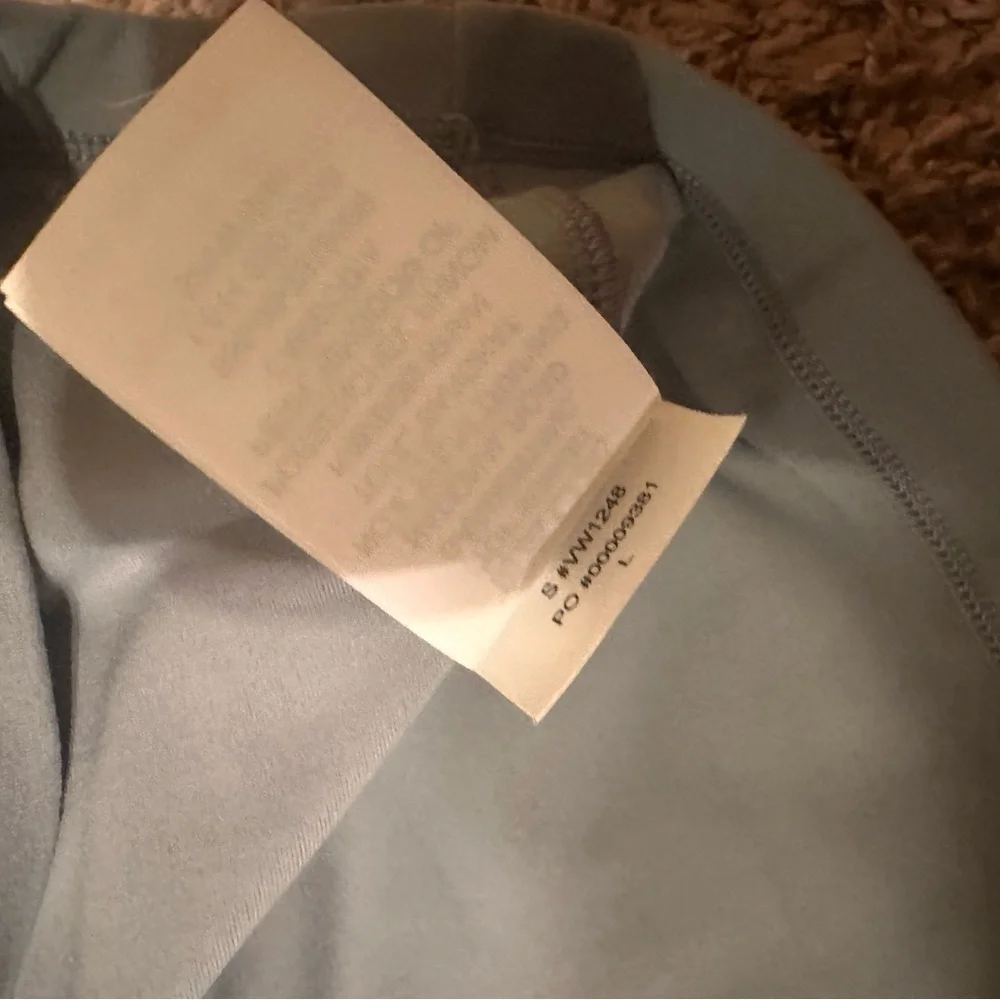 Light Blue Crewneck Long Sleeve Top - Picture 2 of 3